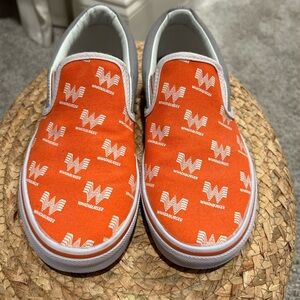Whataburger *Vans Style* Women’s 7 Men’s 5 Sneaker